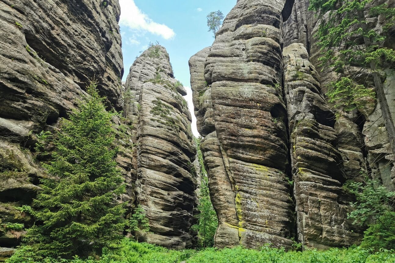 Teplickie Skały w Czechach – wyjątkowe skalne miasto w Górach Stołowych 14
