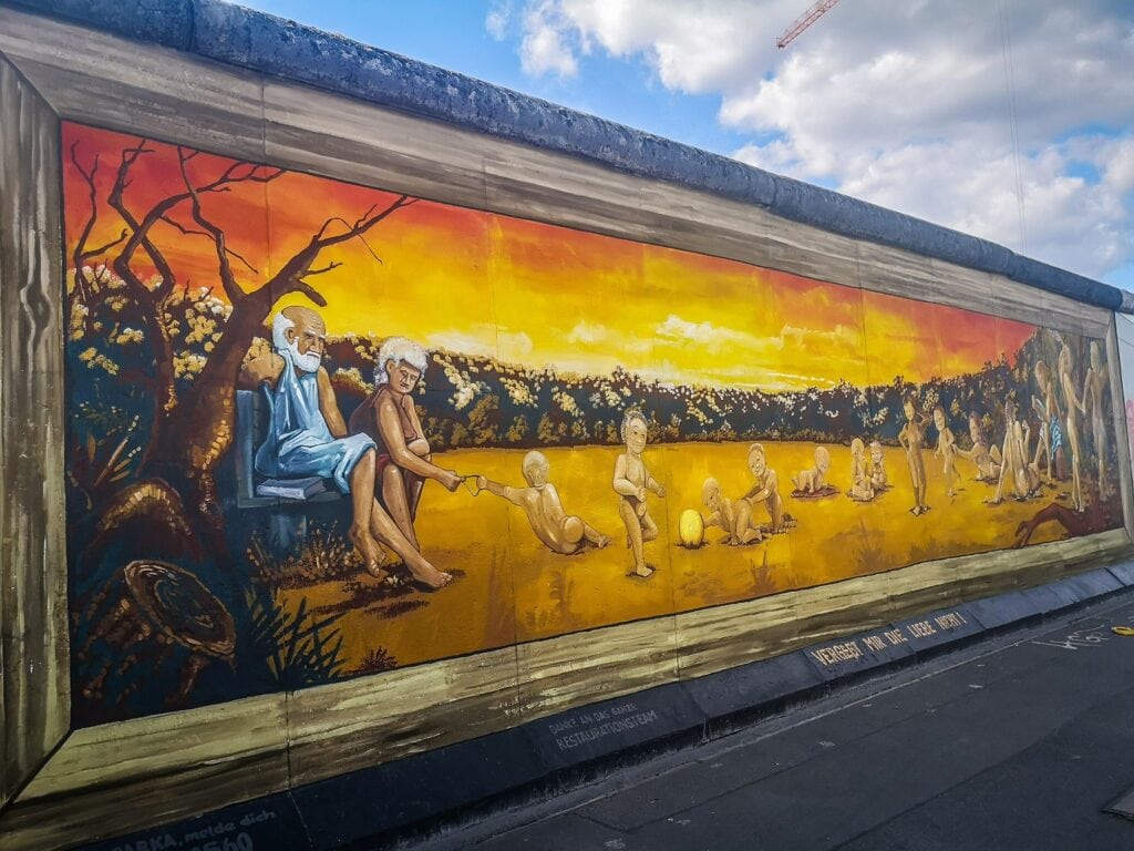 East Side Gallery - wielki mural